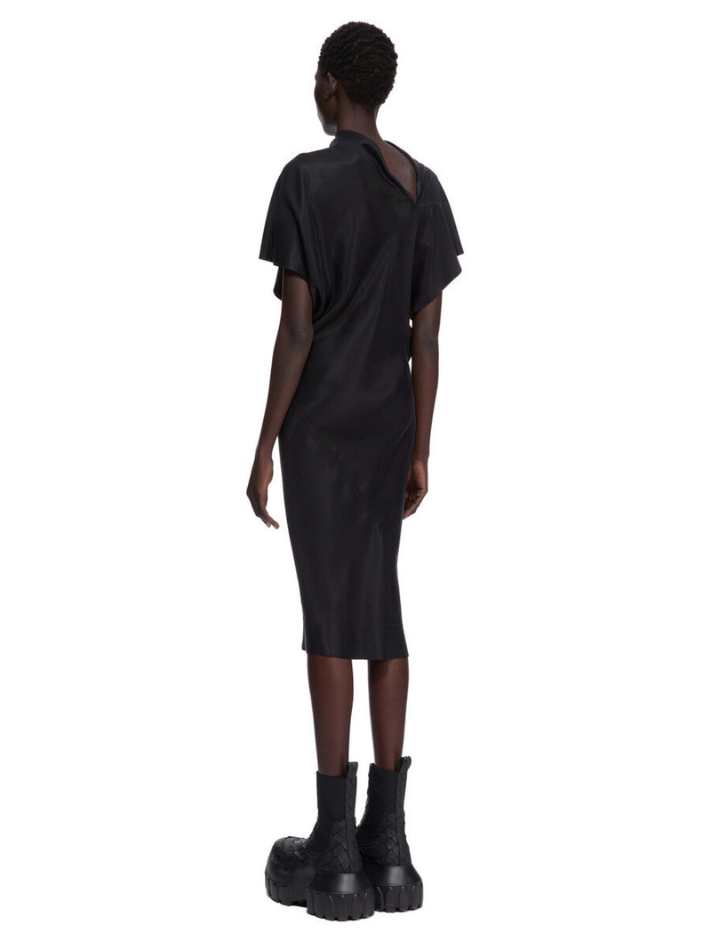 draped one-shoulder midi dress 3