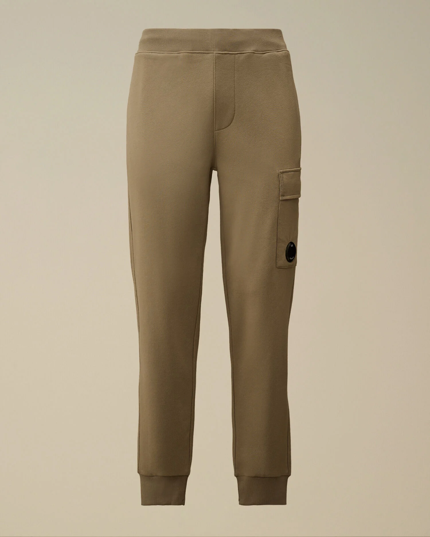 Diagonal Raised Fleece Lens Sweatpants - 1