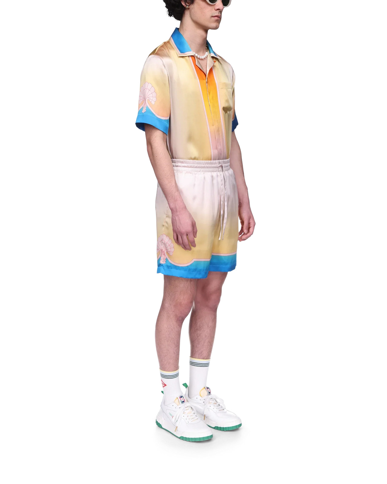 L'Arc Coloré Silk Shorts - 5