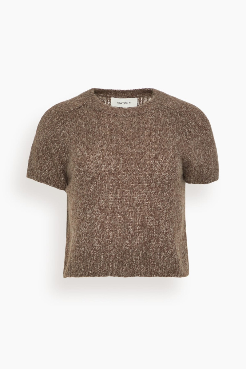 Siona T-Shirt in Soft Bark 1