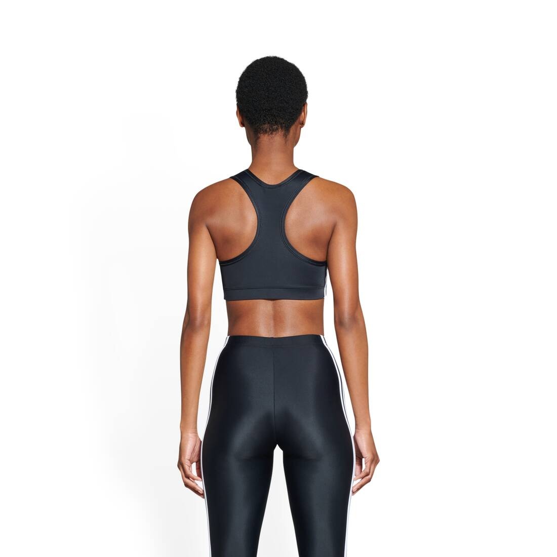 Women's Balenciaga / Adidas Athletic Bra in Black - 4