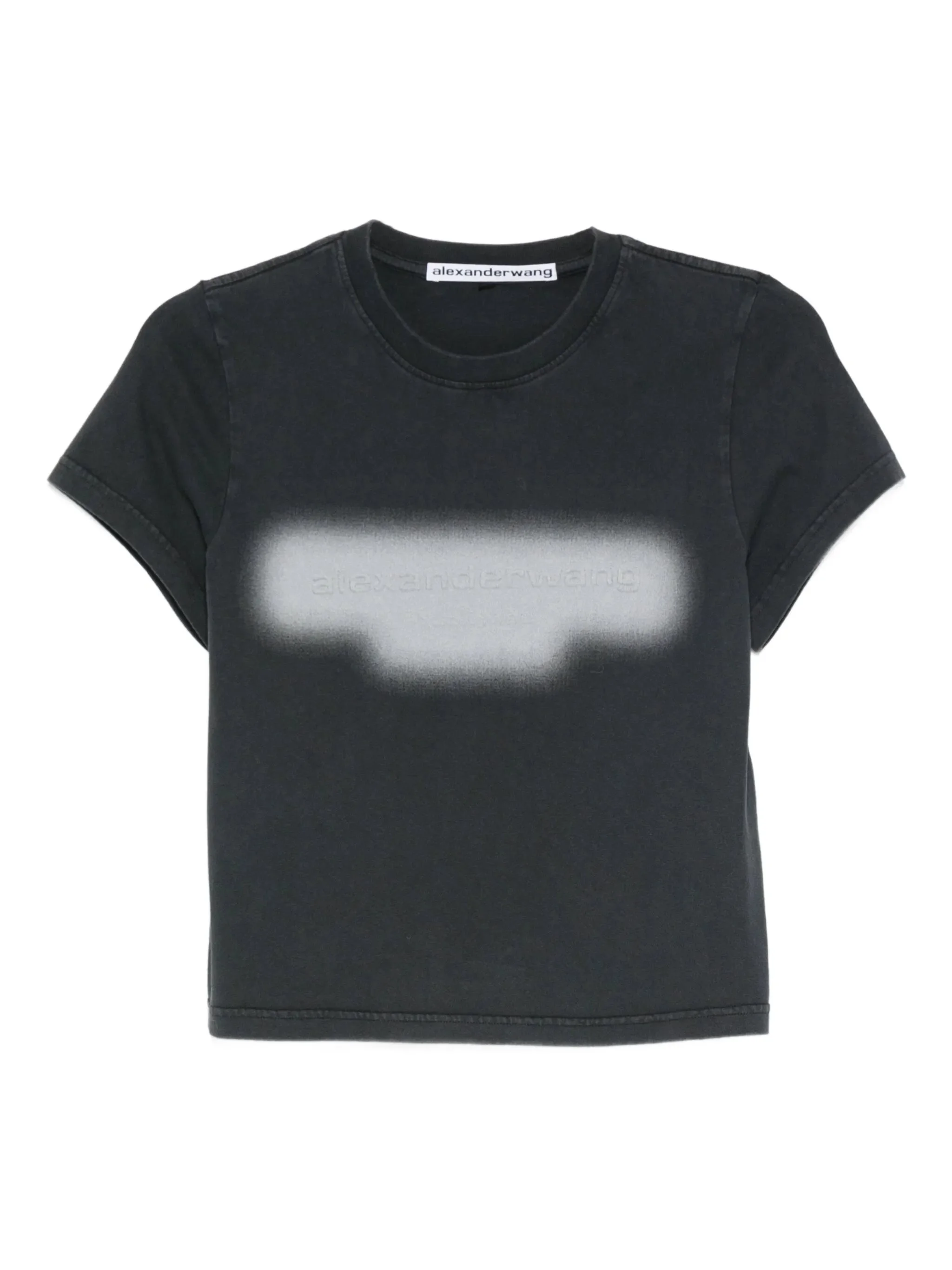 Alexander Wang Embossed Graphic-print T-shirt - 1