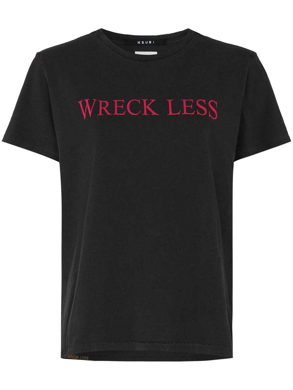 Wreck Less print T-shirt - 1