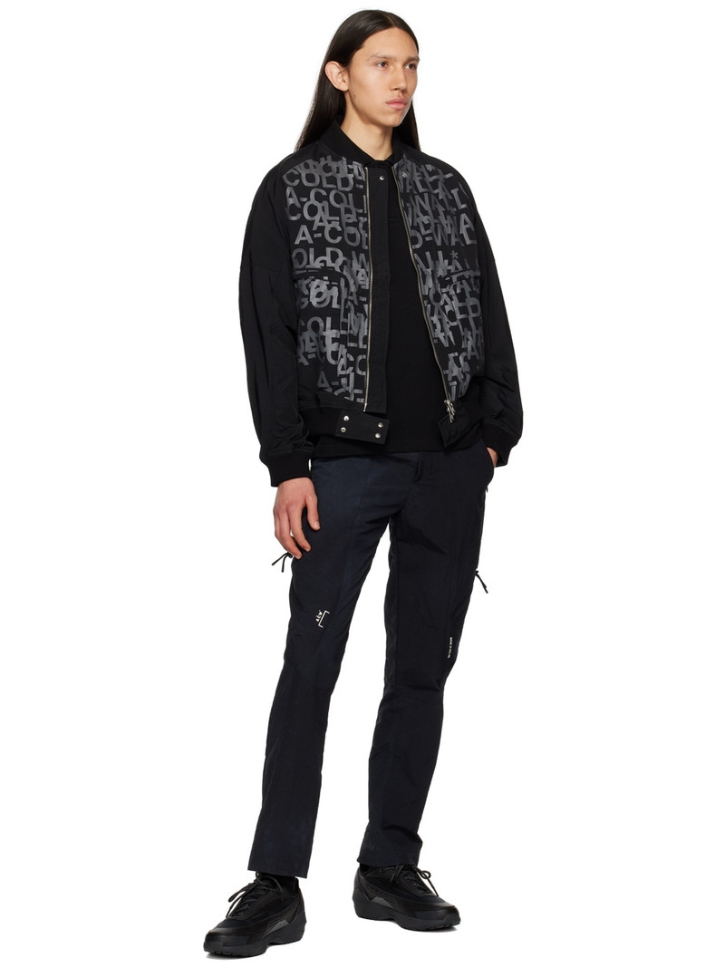 A-COLD-WALL* Black Printed Bomber Jacket outlook