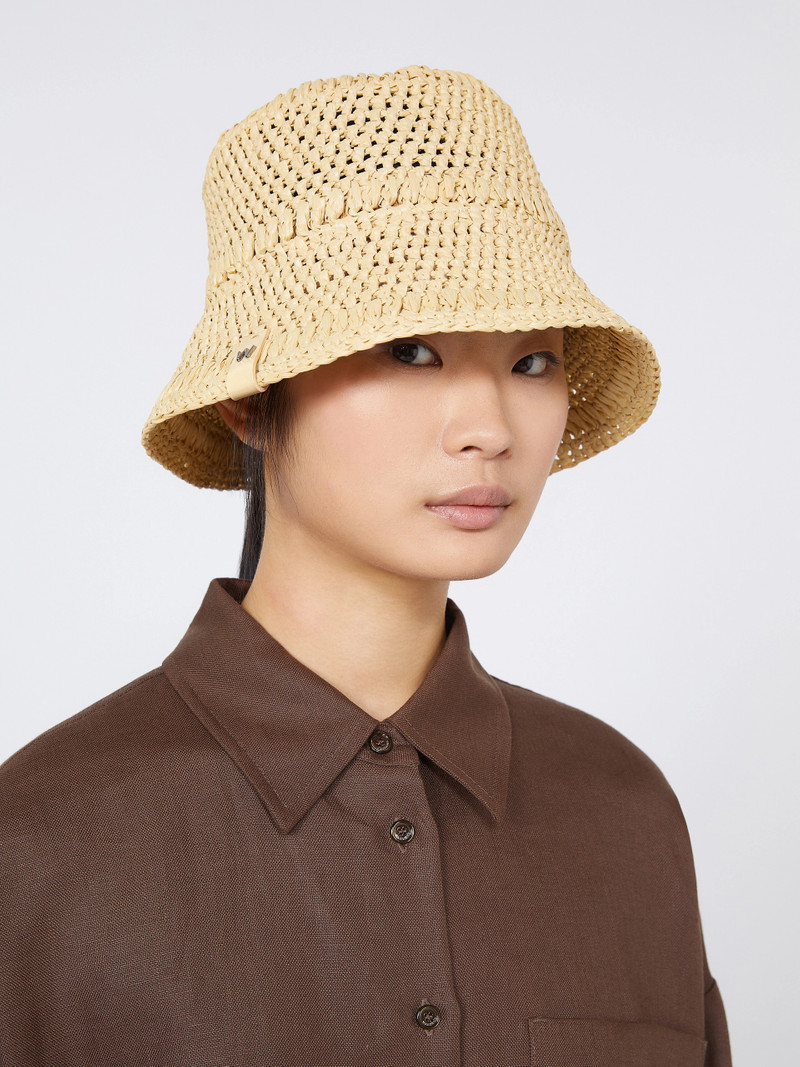 FRAGORE Crochet viscose hat - BEIGE 3