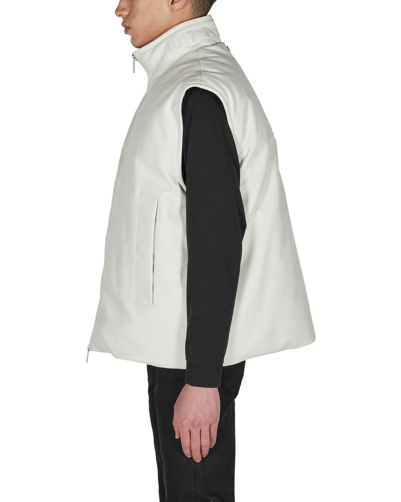 PADDED LEATHER VEST 4