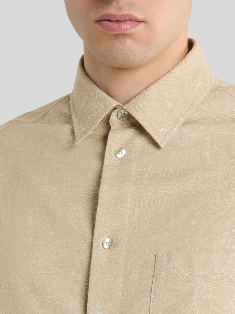 Etro PAISLEY COTTON JACQUARD SHIRT outlook