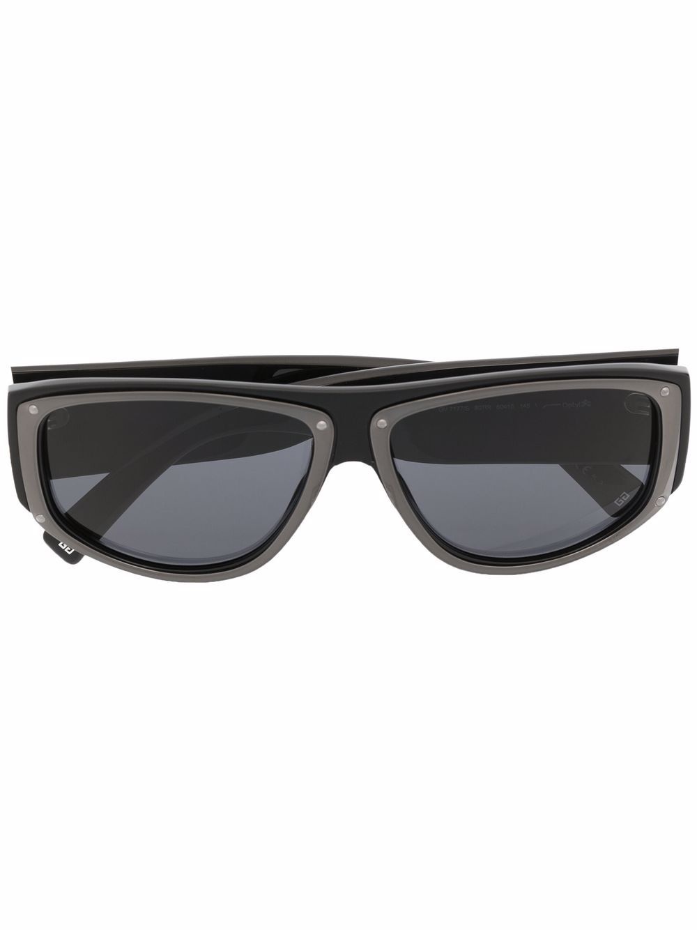 square-frame sunglasses - 1