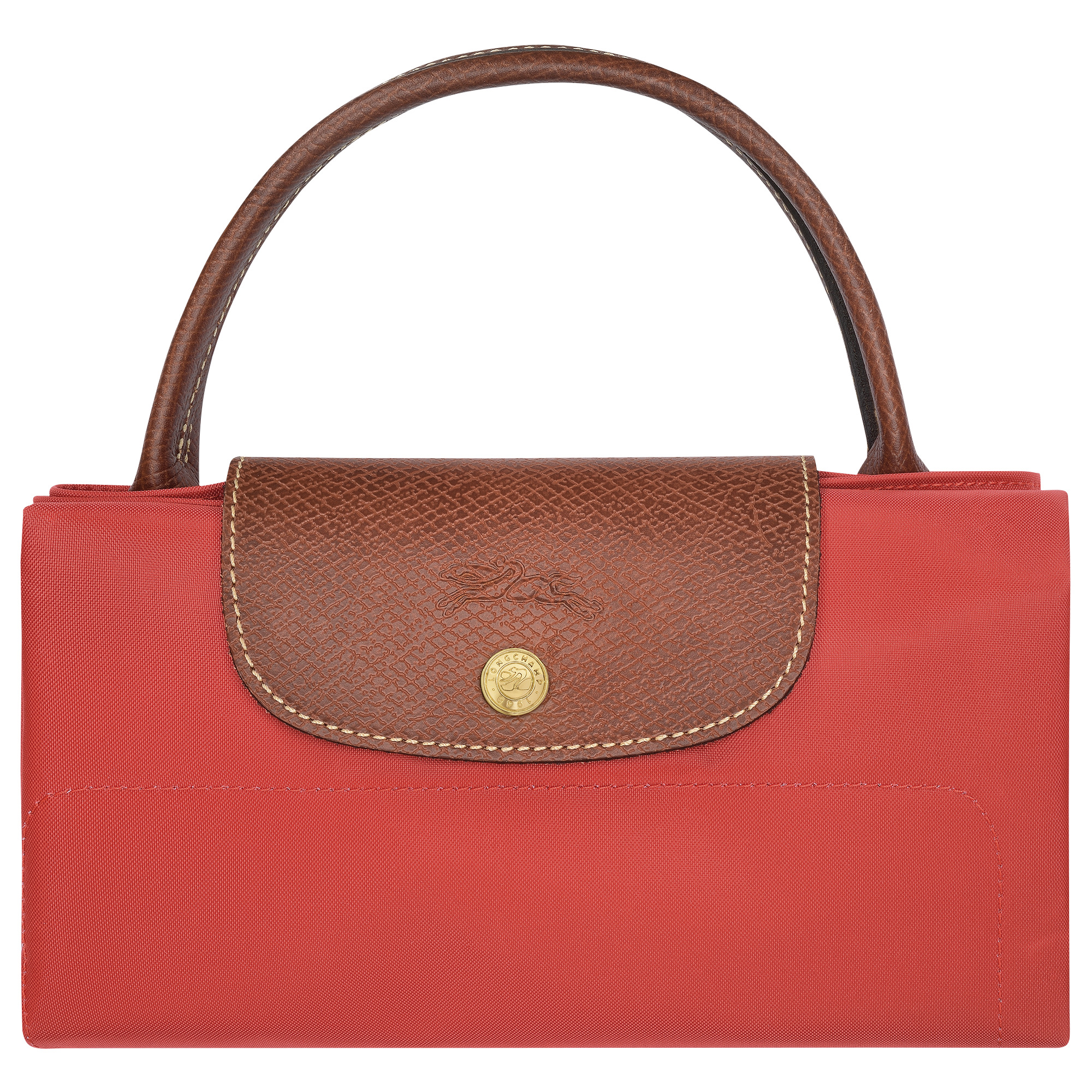 Le Pliage Original M Tote bag Tomato - Canvas - 7