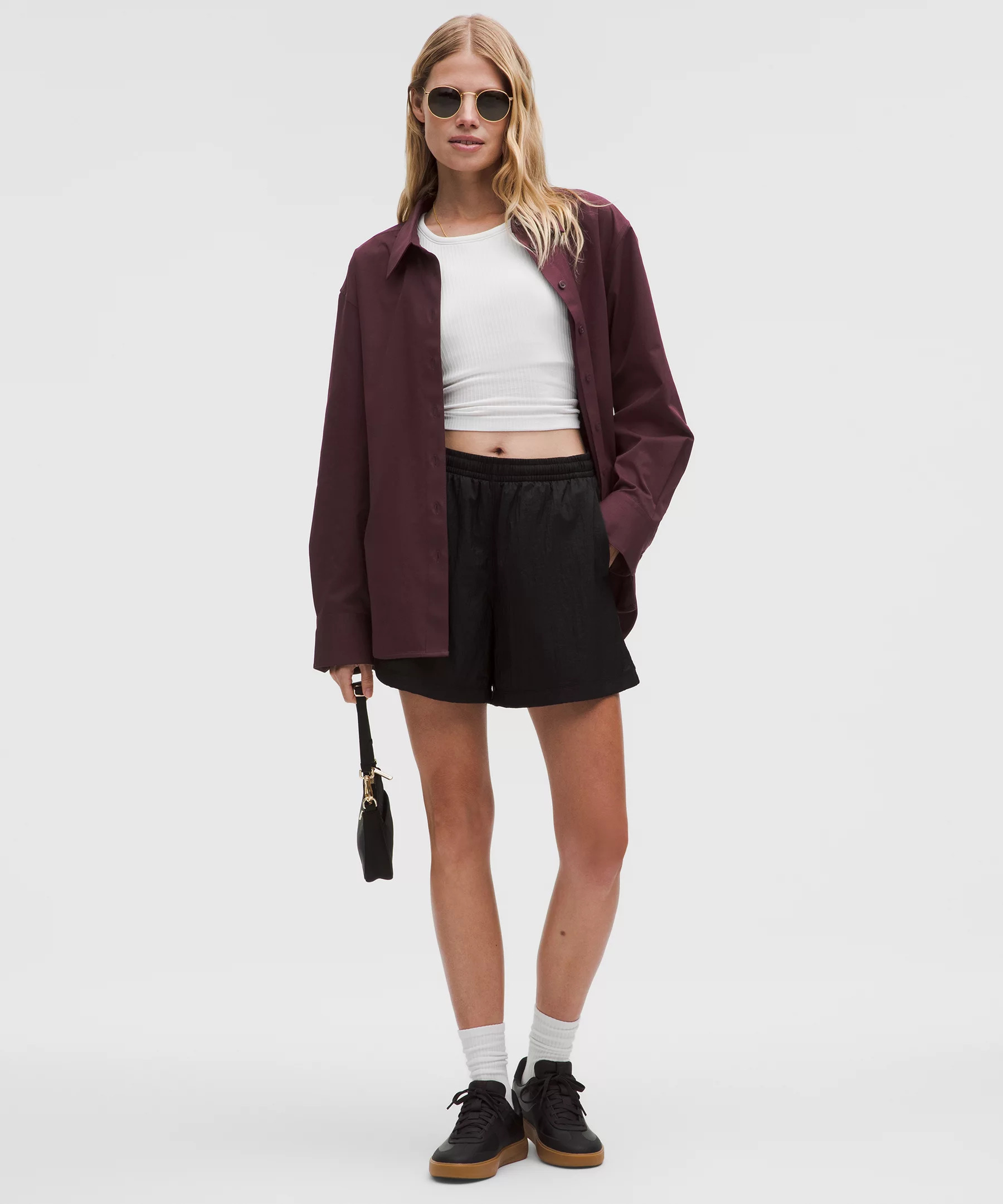 Woven Relaxed-Fit Button-Up Shirt - 2