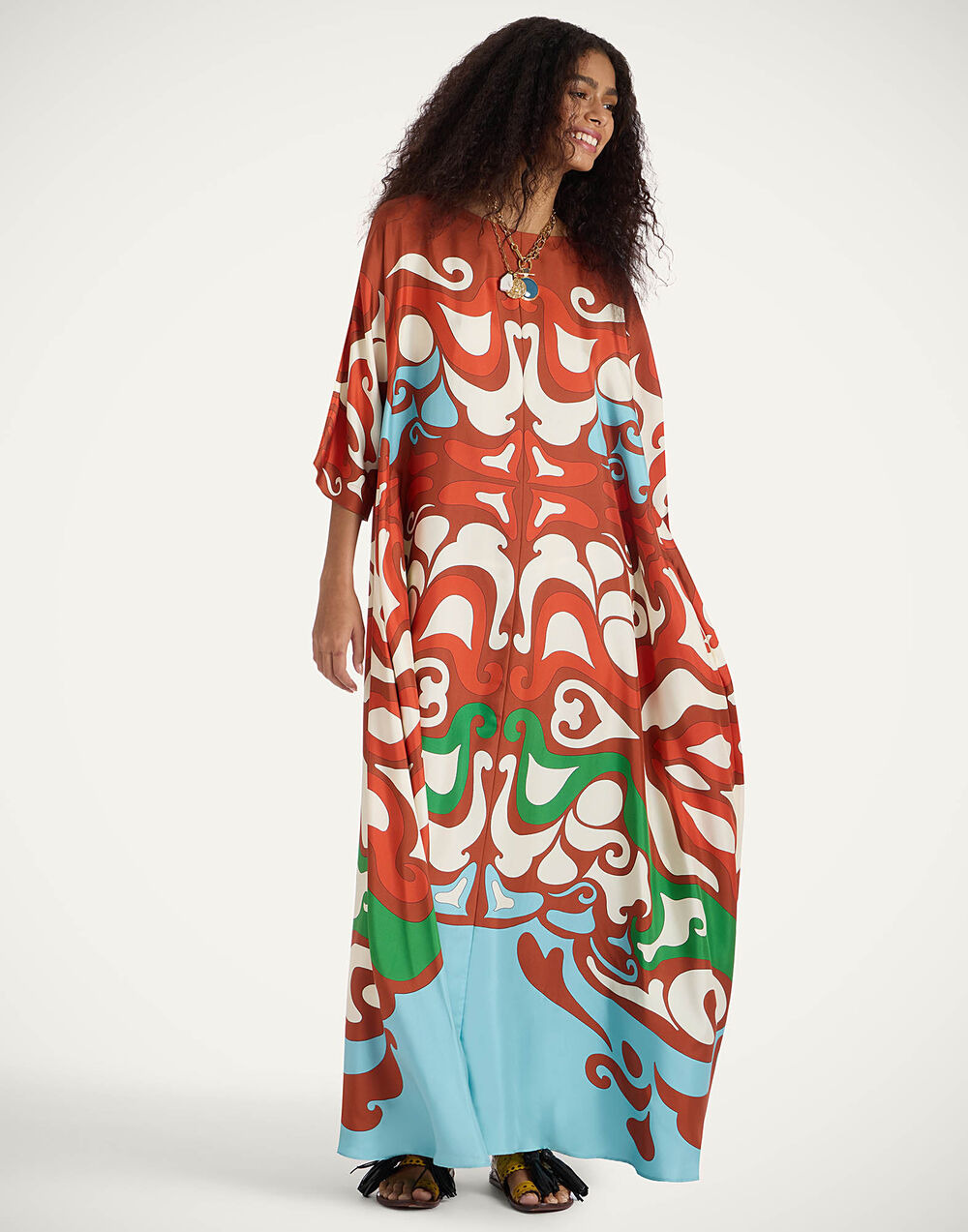 Muumuu Dress Round Neck - 6
