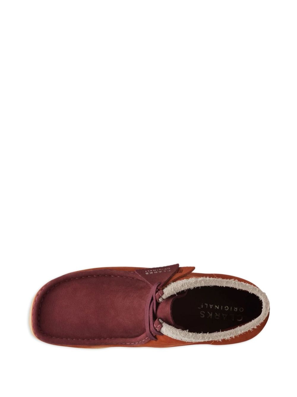 Wallabee "DARK ORANGE / COMBINATION" desert boots - 2