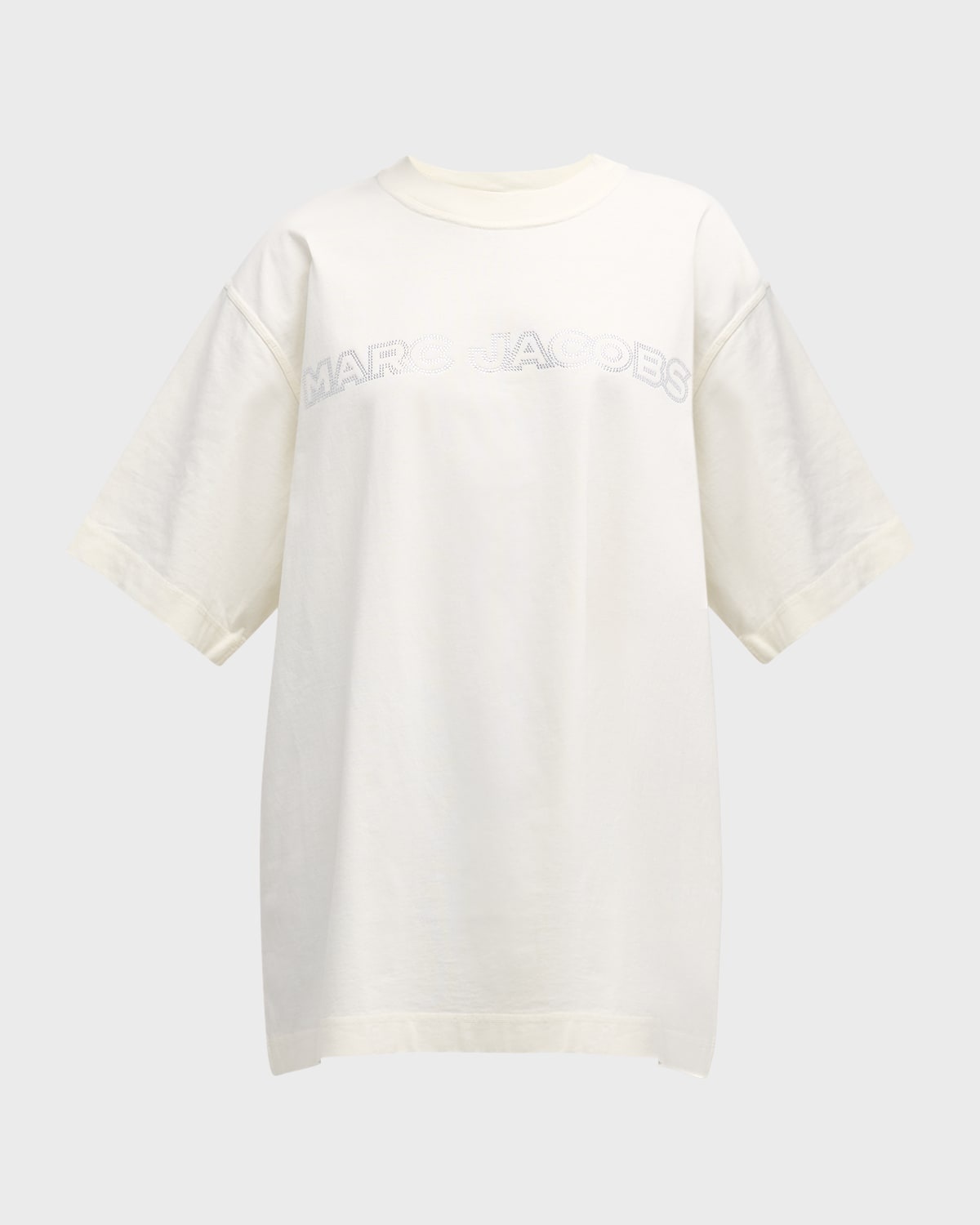Crystal Logo Short-Sleeve Oversized T-Shirt - 1