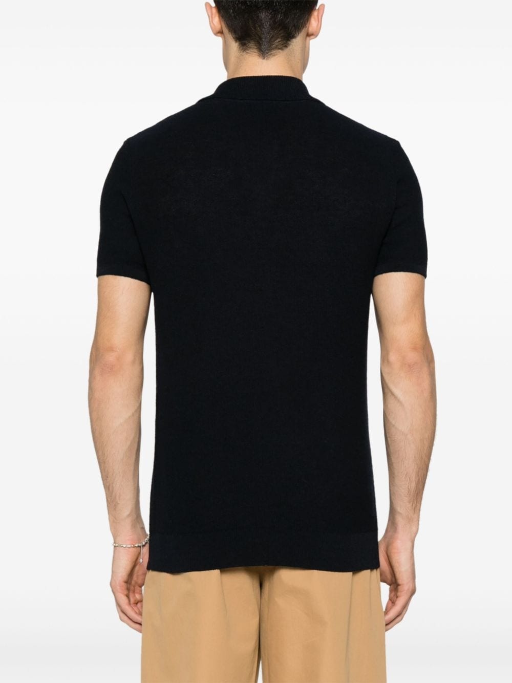 Jay open-knit polo shirt - 4