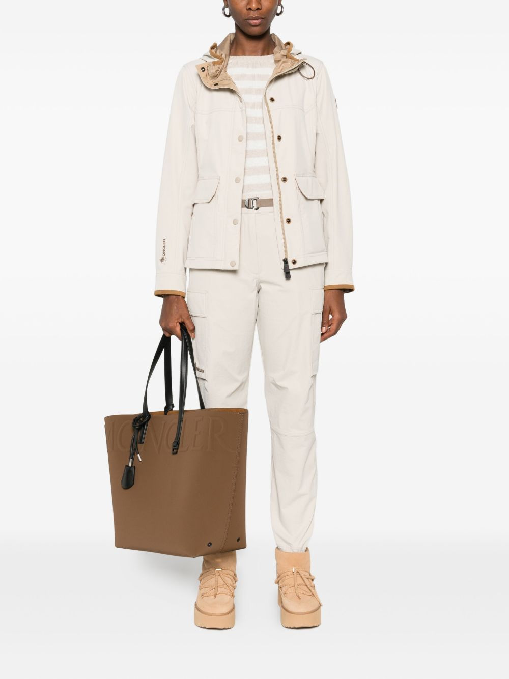 belted cargo pants - 2