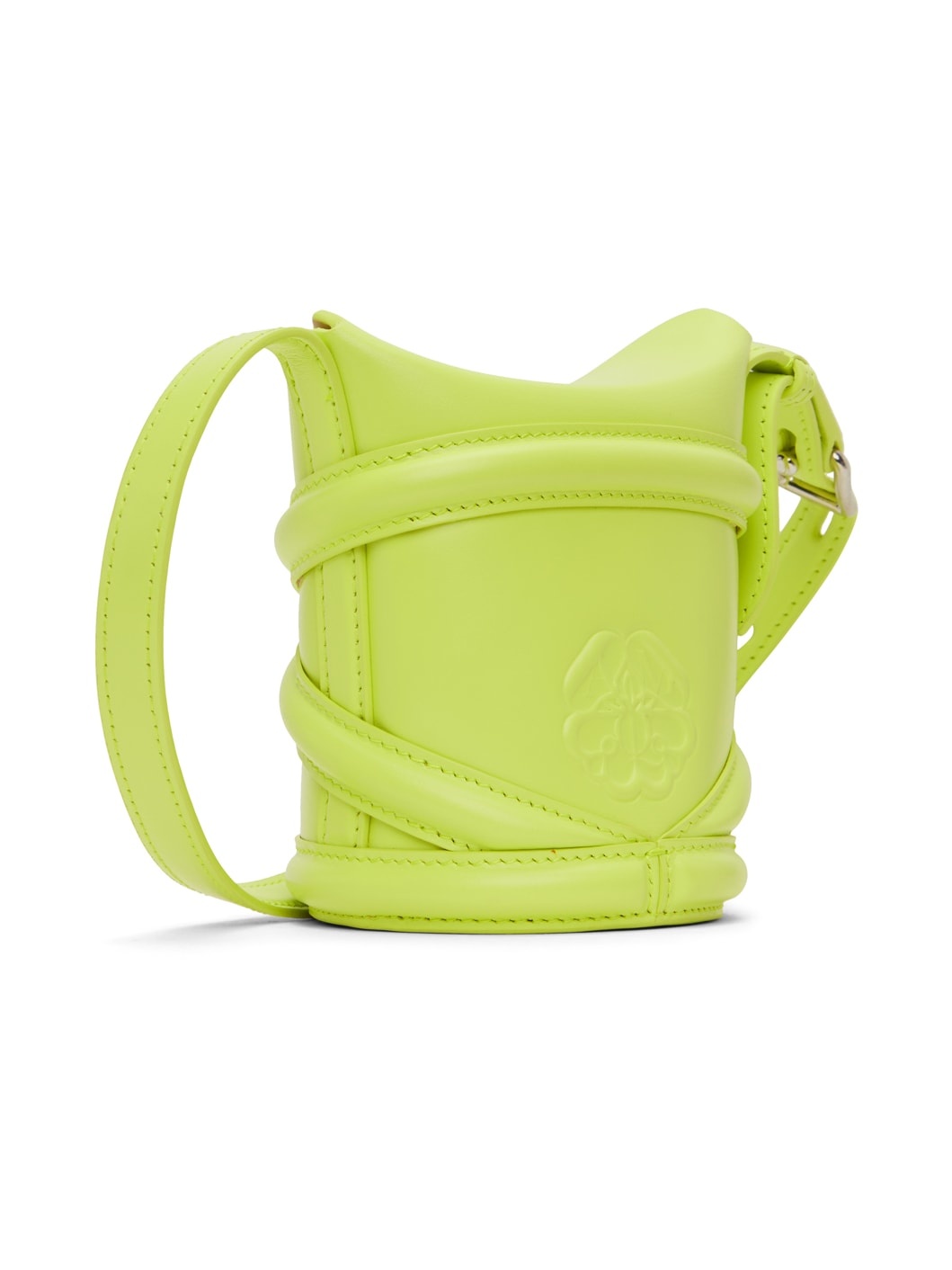 Yellow Micro 'The Curve' Bag - 3