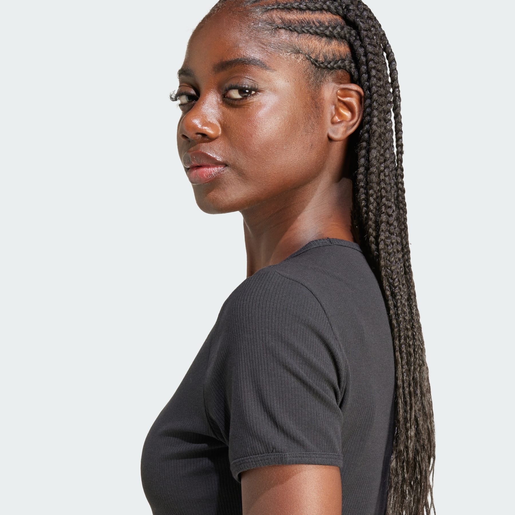 Essentials Ribbed Tee - 6