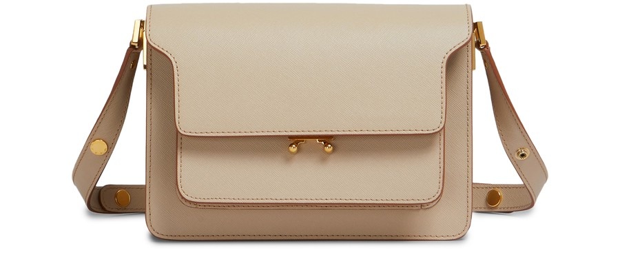 Saffiano Leather Medium Trunk Bag - 1