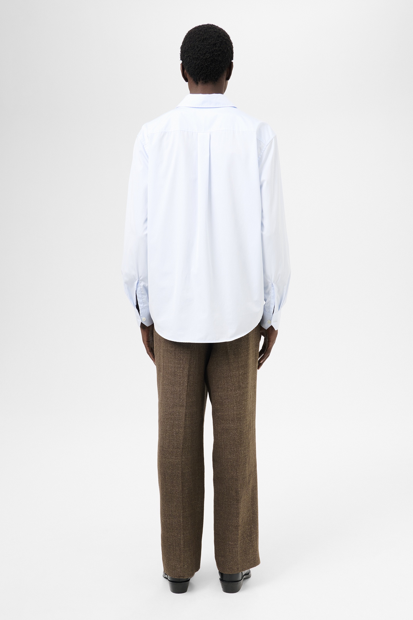 Beyond Bd Shirt Dining Blue Poplin - 6
