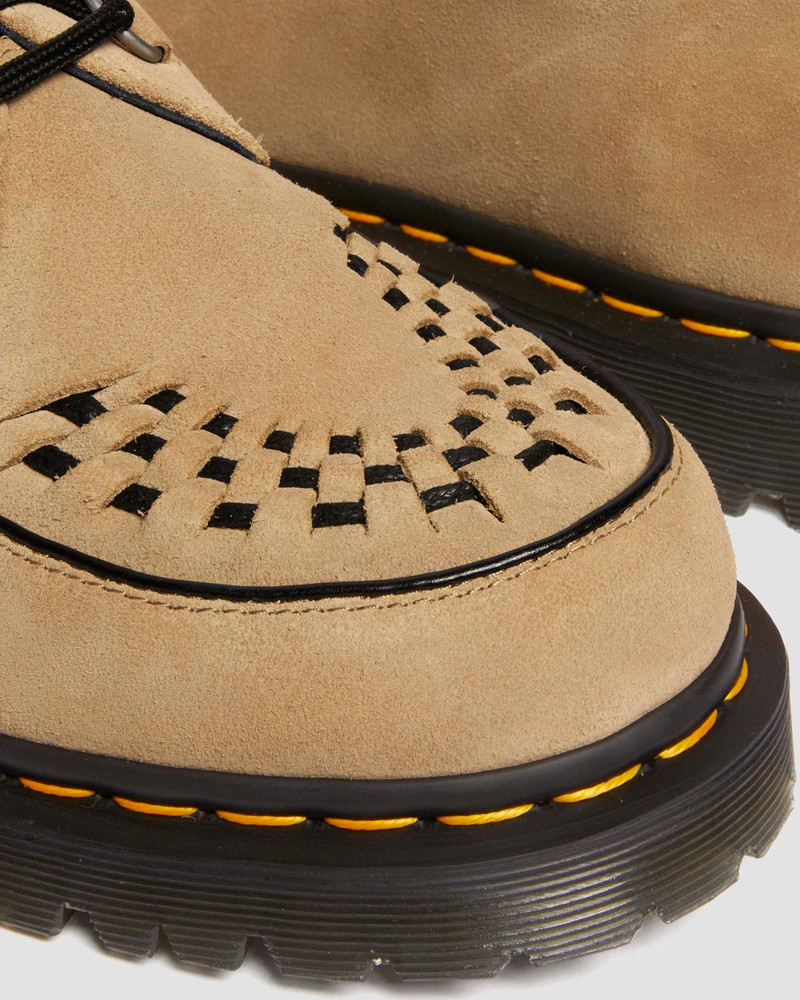 Ramsey Woven Suede Creepers 7