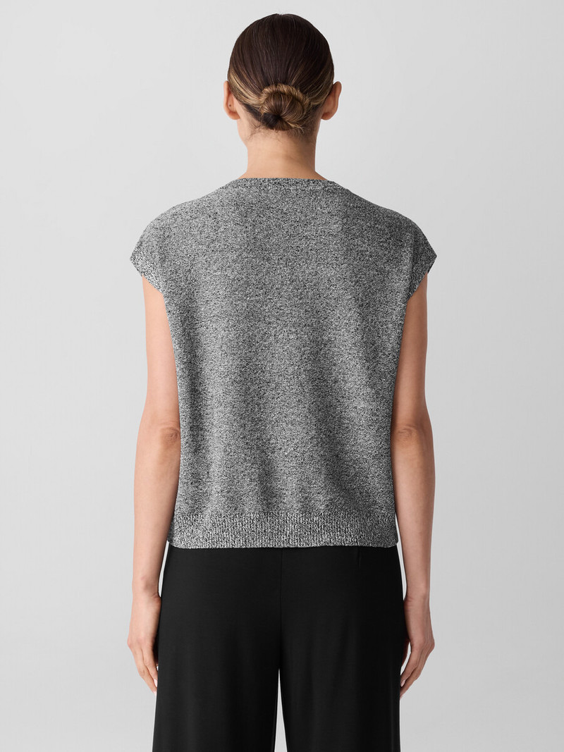 Organic Linen Cotton Vest 4