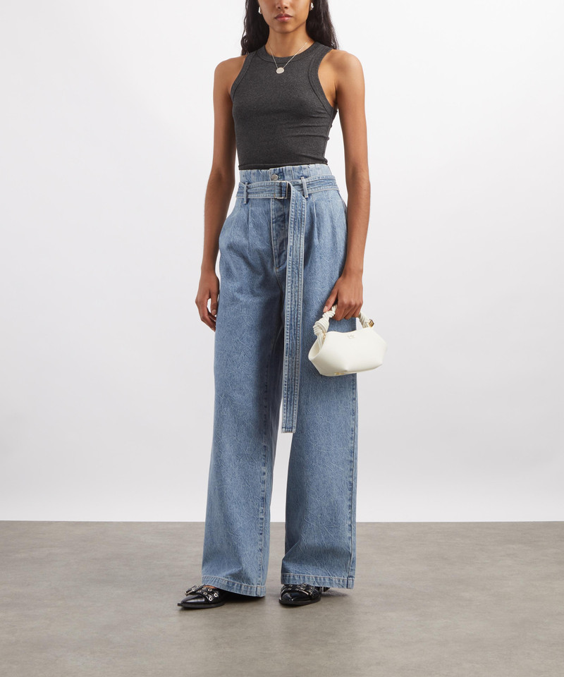 Leigh Charcoal Heather Tank Top 2