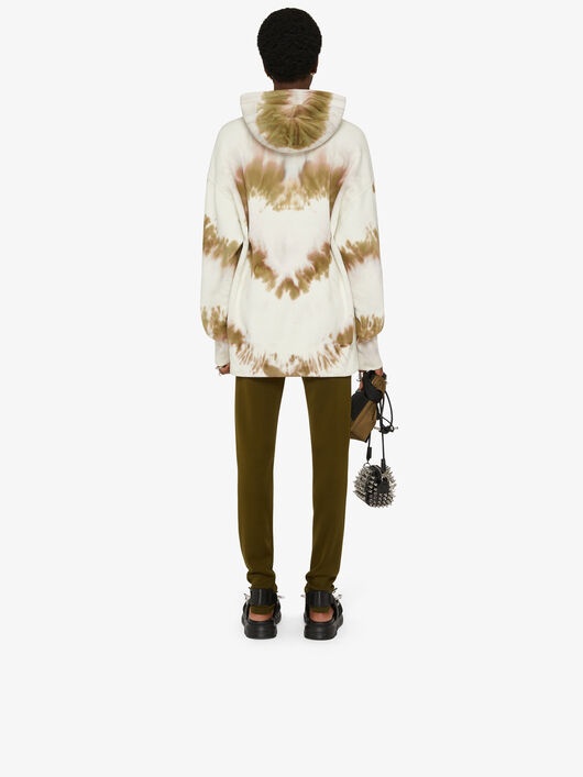 FITTED TIE AND DYE HOODIE - 4