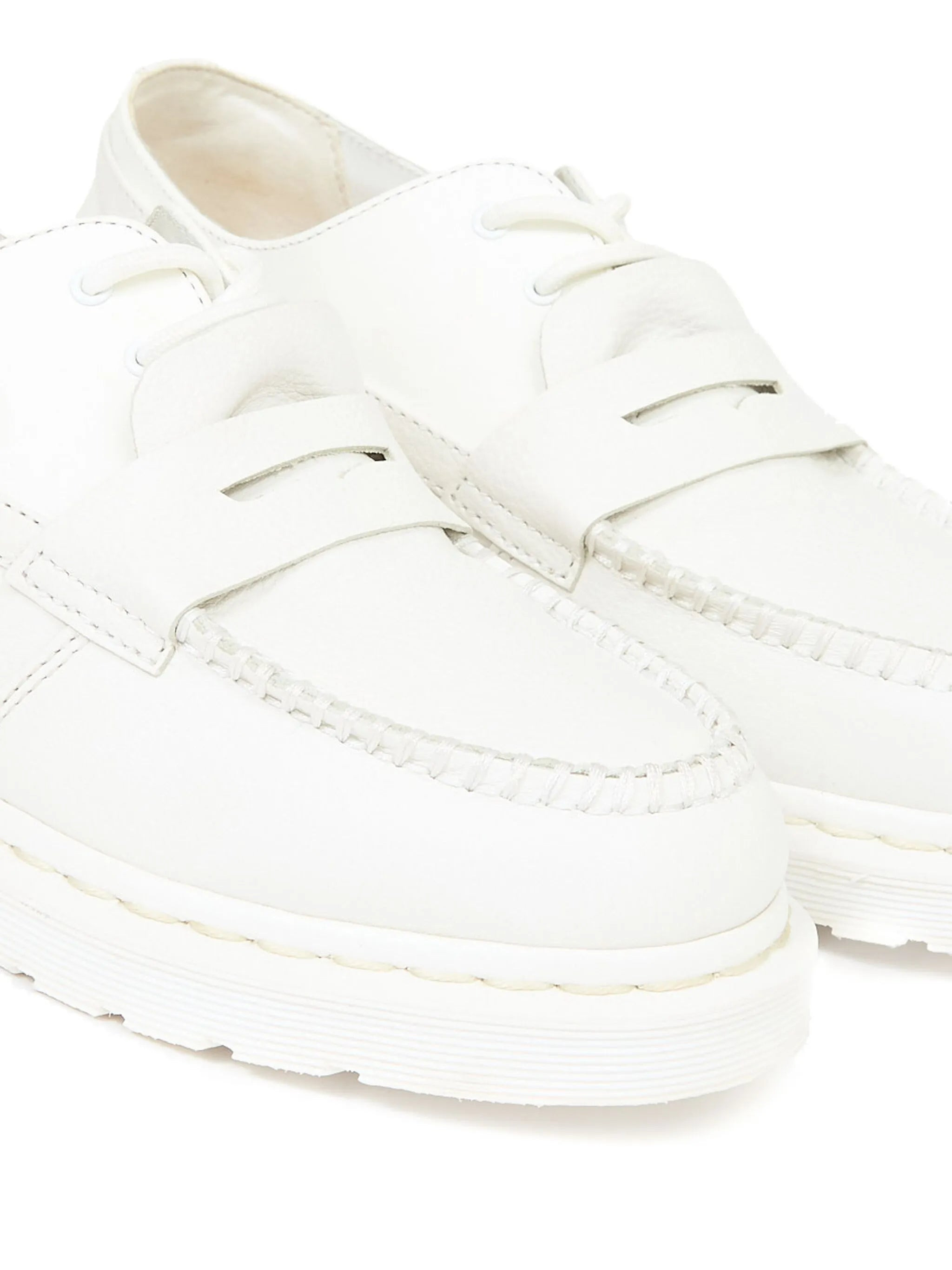 Mm6 Maison Margiela X Dr Martens Leather Loafers - 3