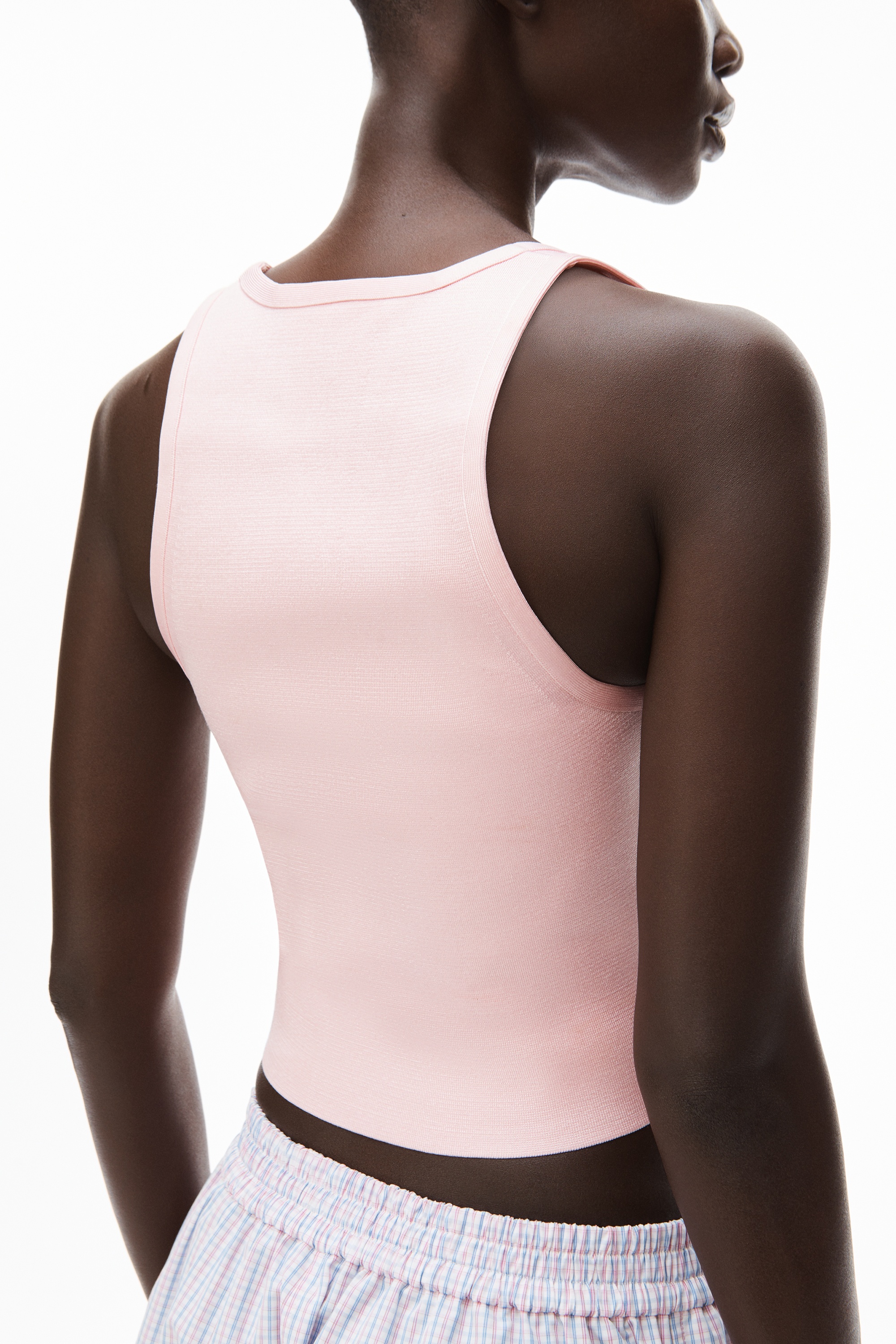 BONDED SEAM TANK IN STRETCH KNIT - 5