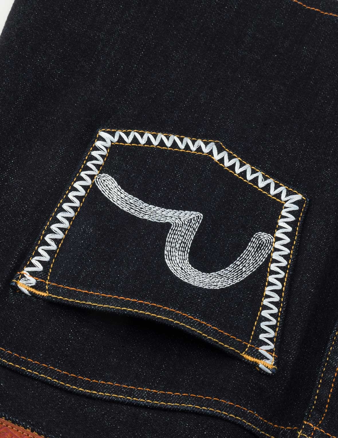 Seagull Embroidery Regular Fit Denim Skirt - 6