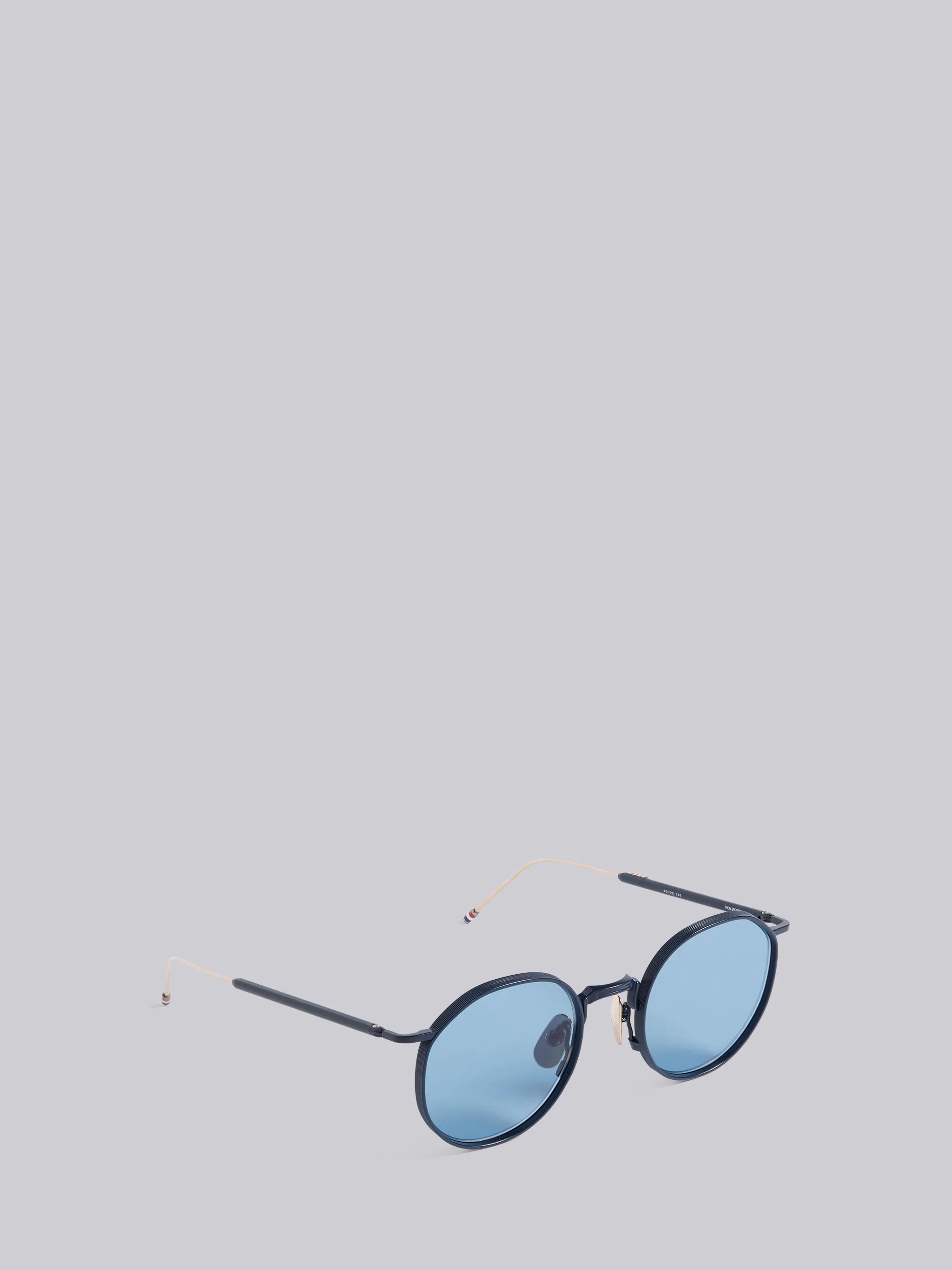 TB125 - Navy And Blue Pantos Sunglasses - 4
