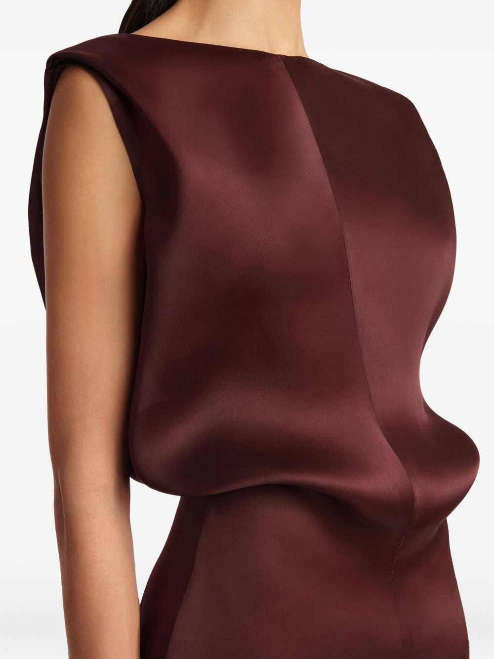 Silk gazar dress - 5