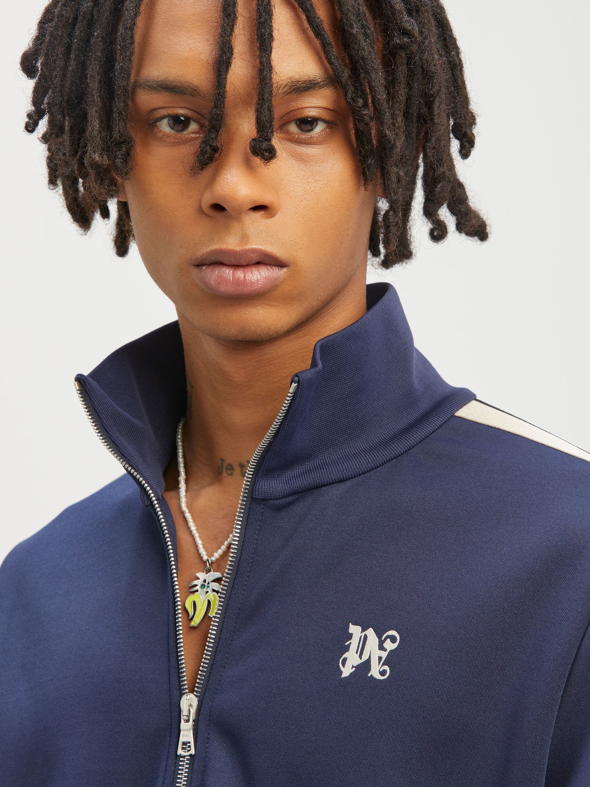 Palm Angels Monogram Classic Track Jacket | REVERSIBLE