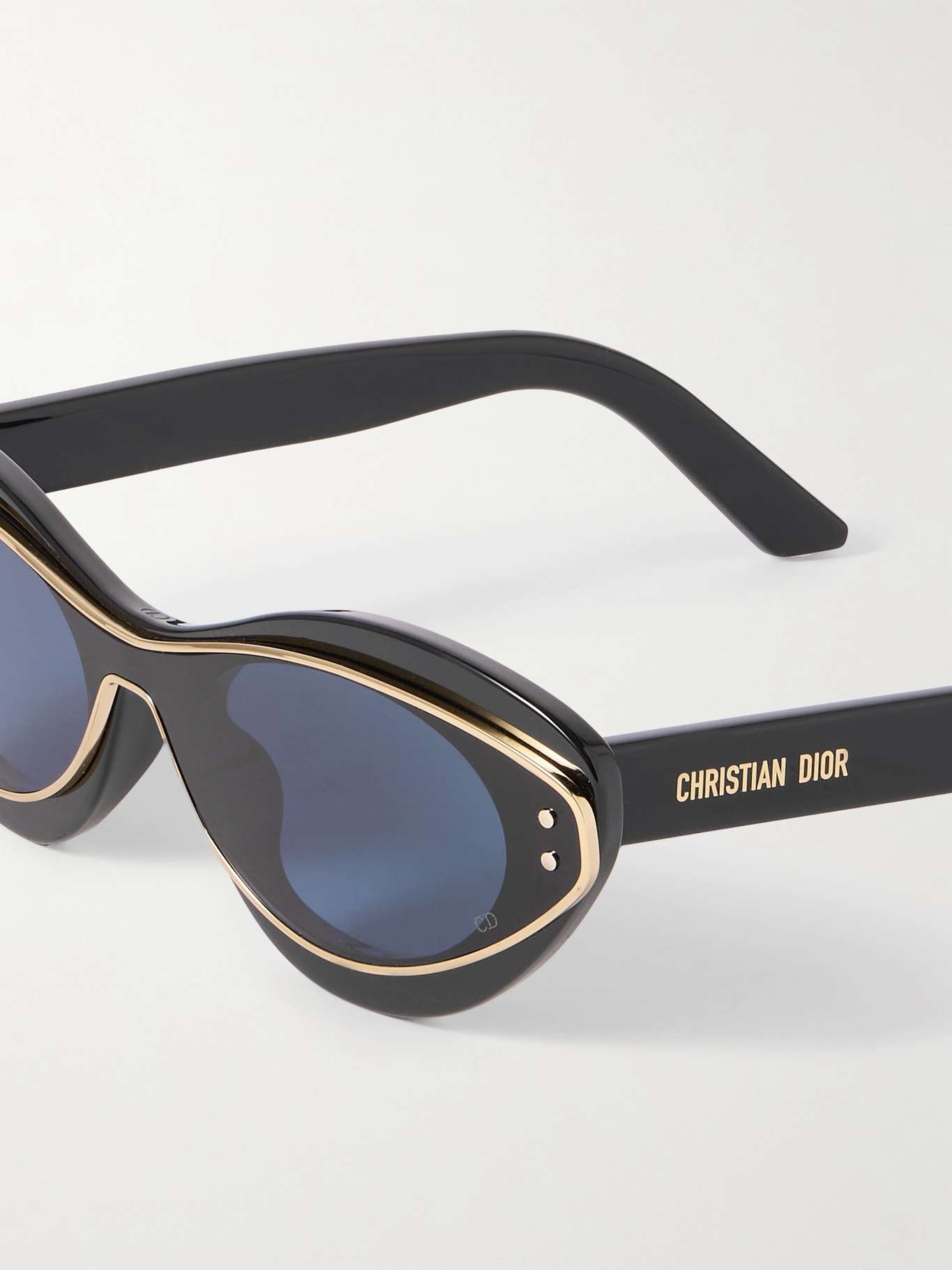 DiorMeteor B1I gold-tone and acetate cat-eye sunglasses - 4