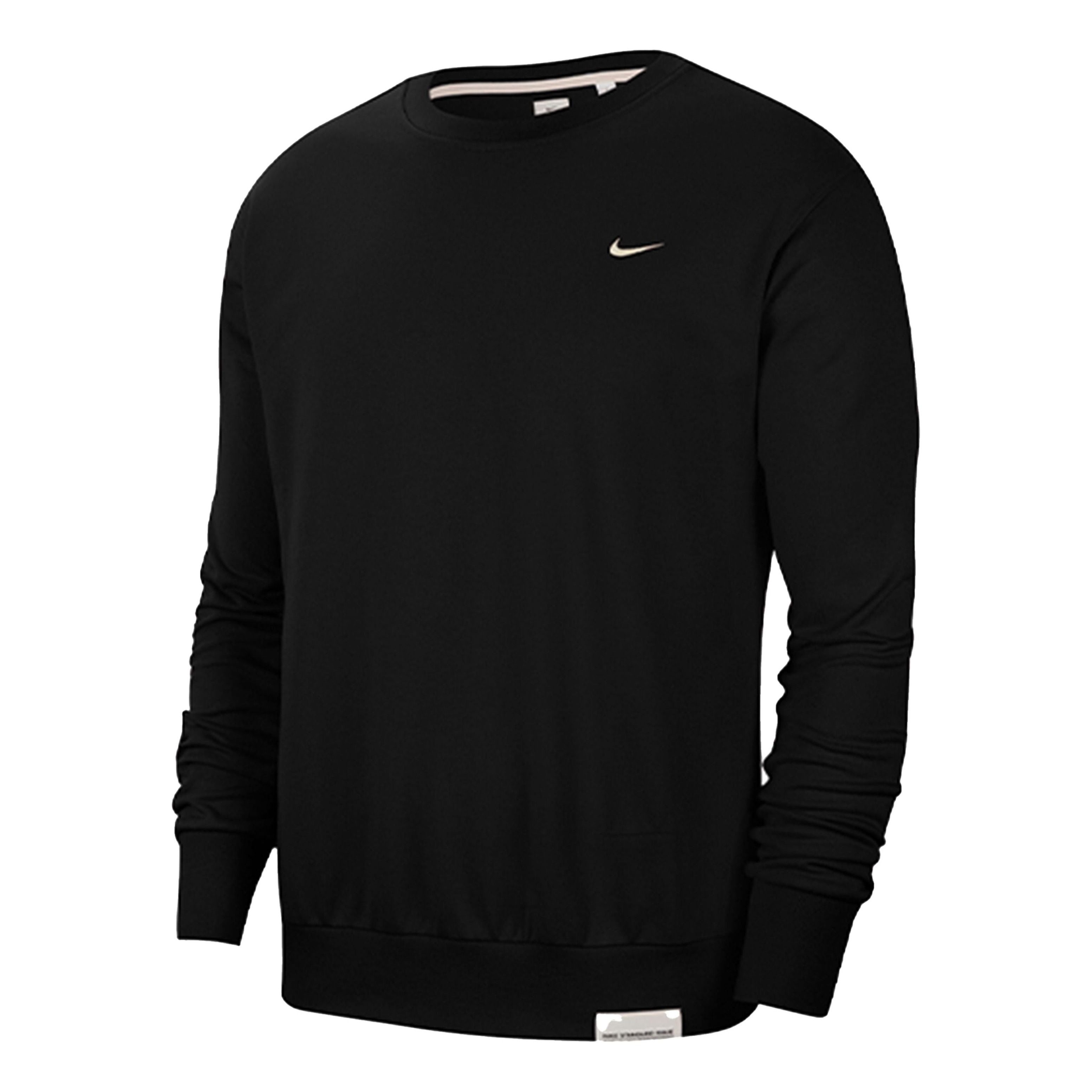 Nike Standard Issue Dri-FIT Crew Neck Sweatshirt Black CK6359-010 - 1