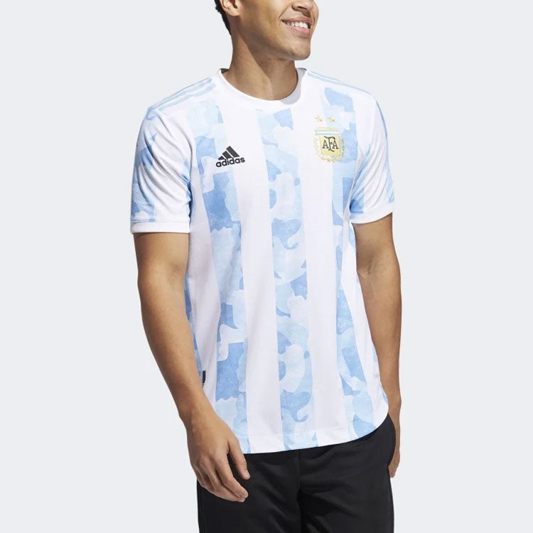 adidas Argentina Home Authentic Jersey 20-21 'Argentinian Blue White' FS6568 - 3