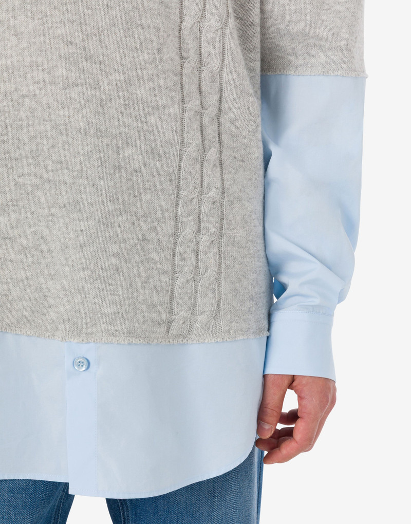 WOOL AND CASHMERE BLEND PULLOVER 4