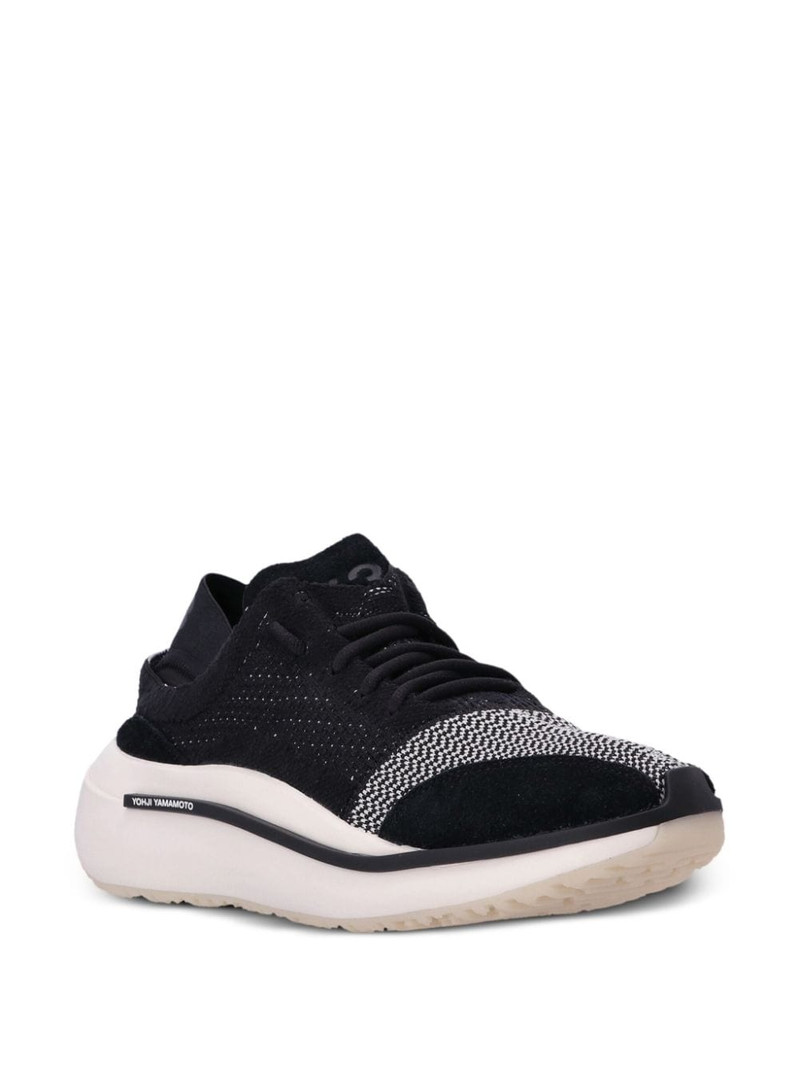 Y-3 Qisan knitted low-top sneakers outlook