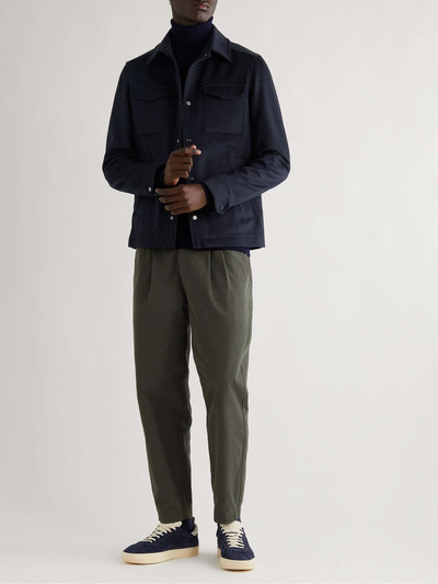 Herno Wool and Cashmere-Blend Shirt Jacket outlook