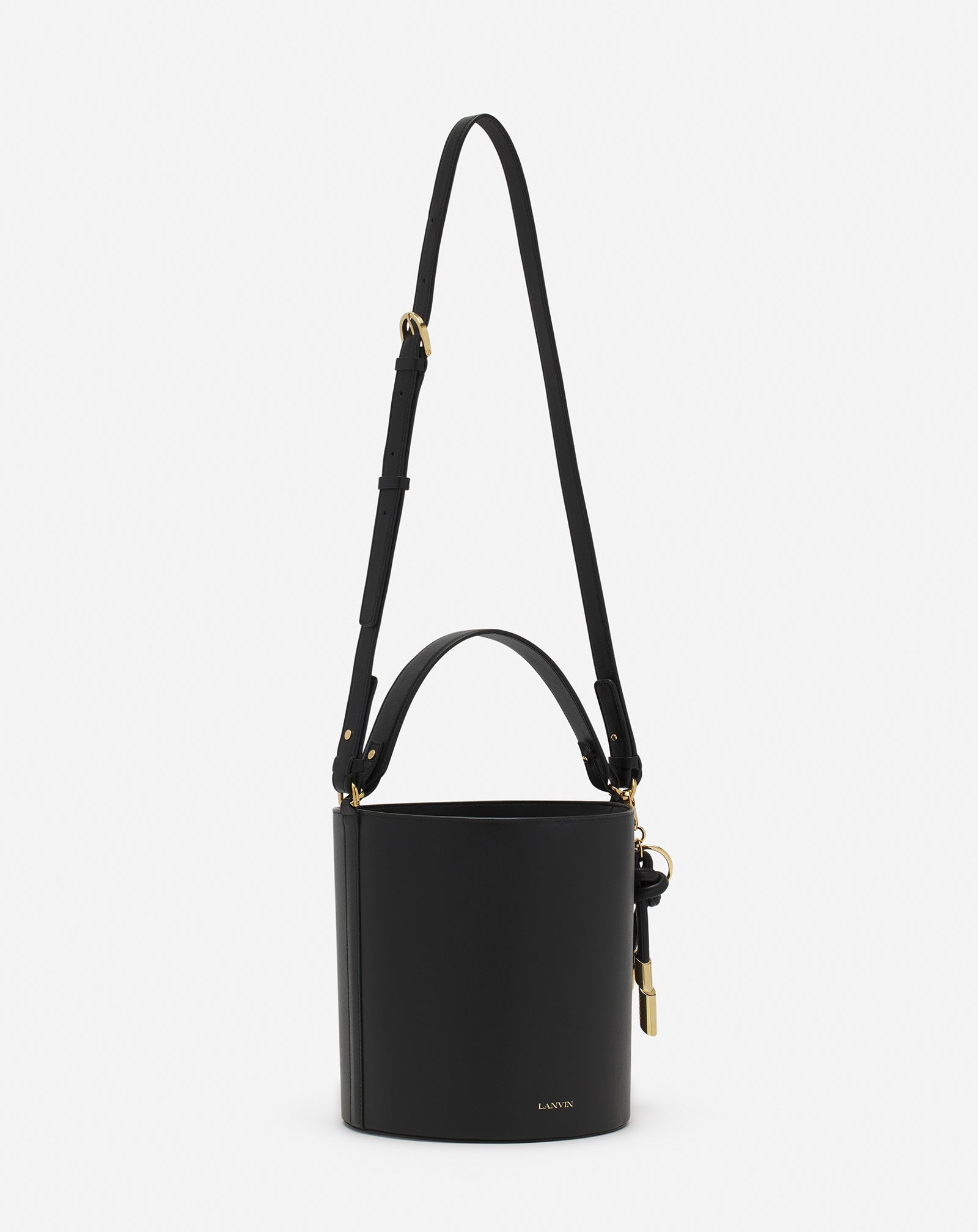 SÉQUENCE LEATHER BUCKET BAG - 3