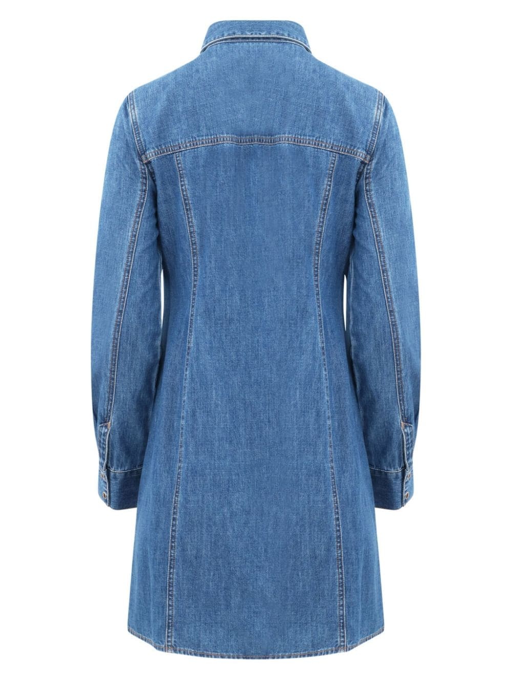 Tami denim mini shirtdress - 2