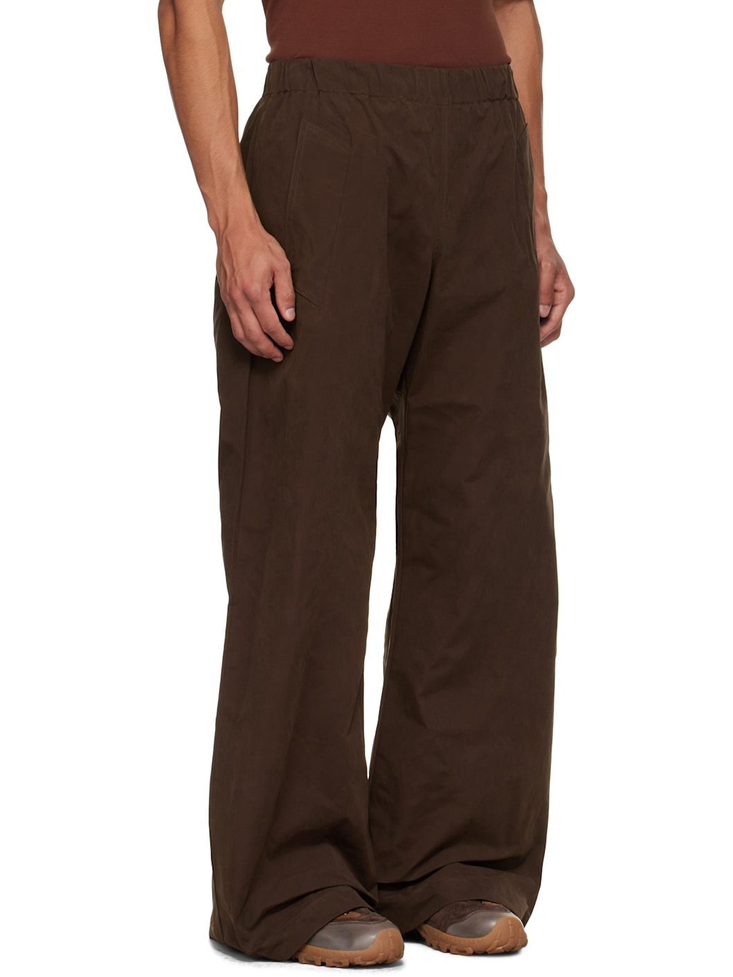 Brown Track Trousers - 2