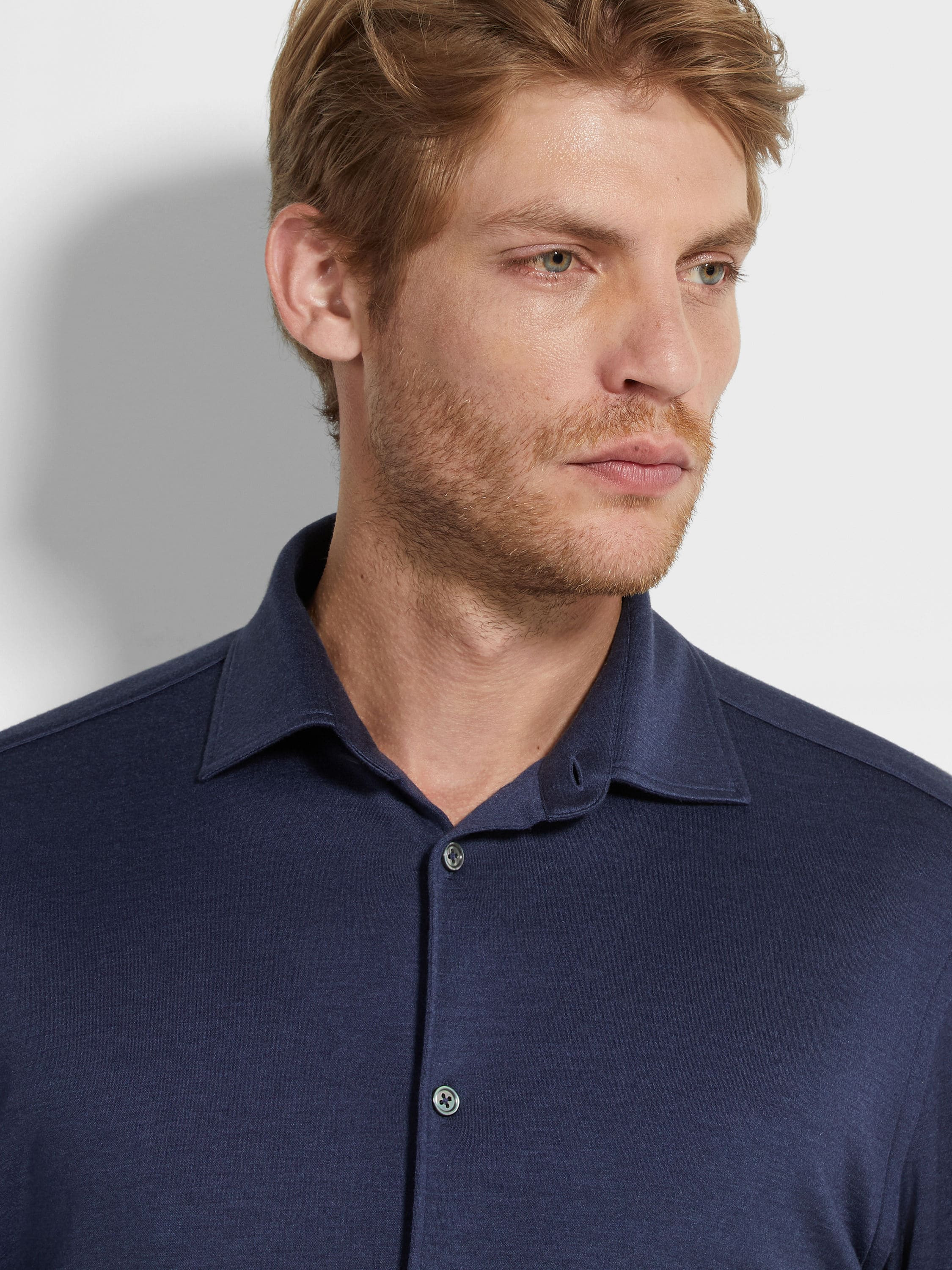 CASHMERE AND SILK SHIRT - 3