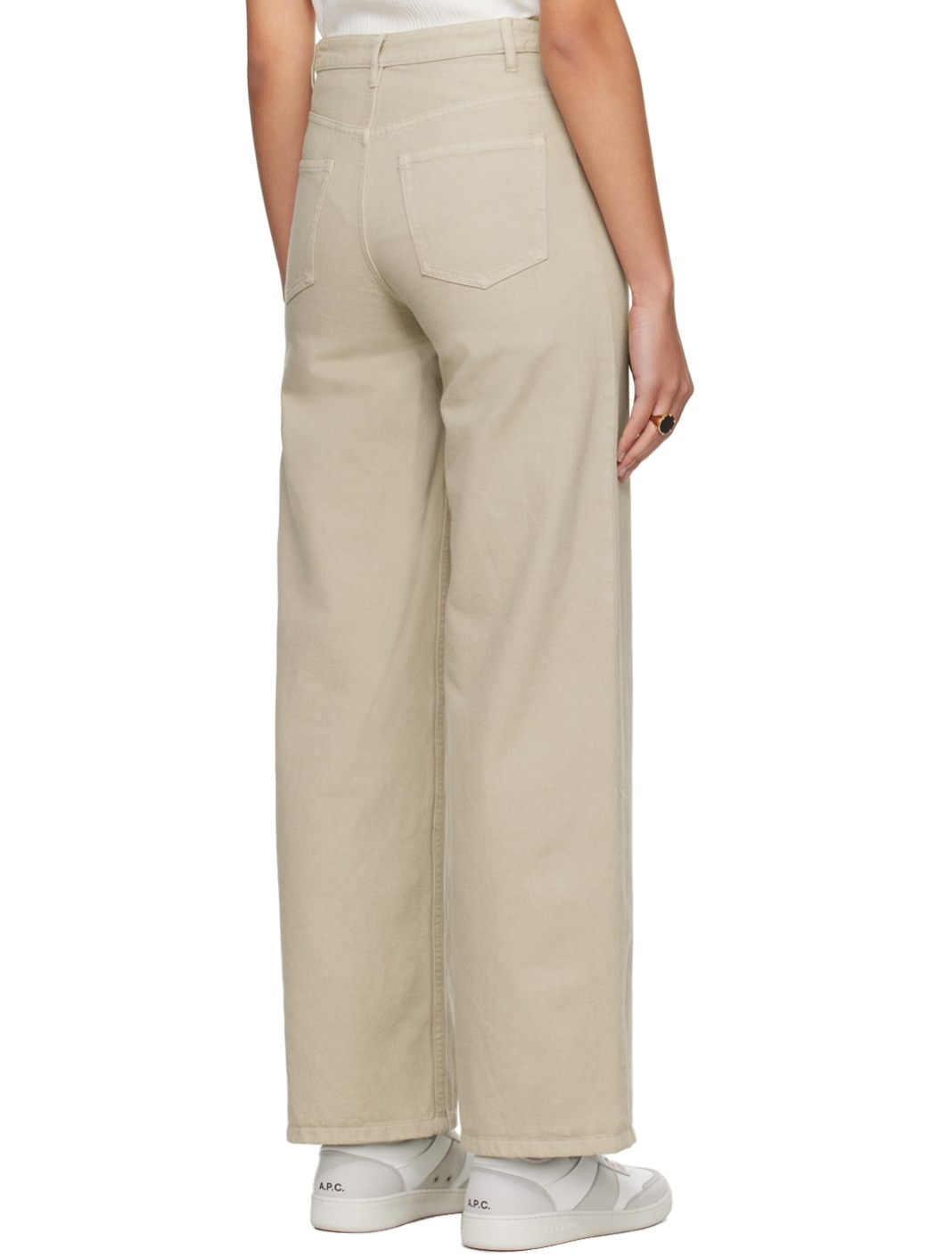 Taupe Elisabeth Jeans - 3