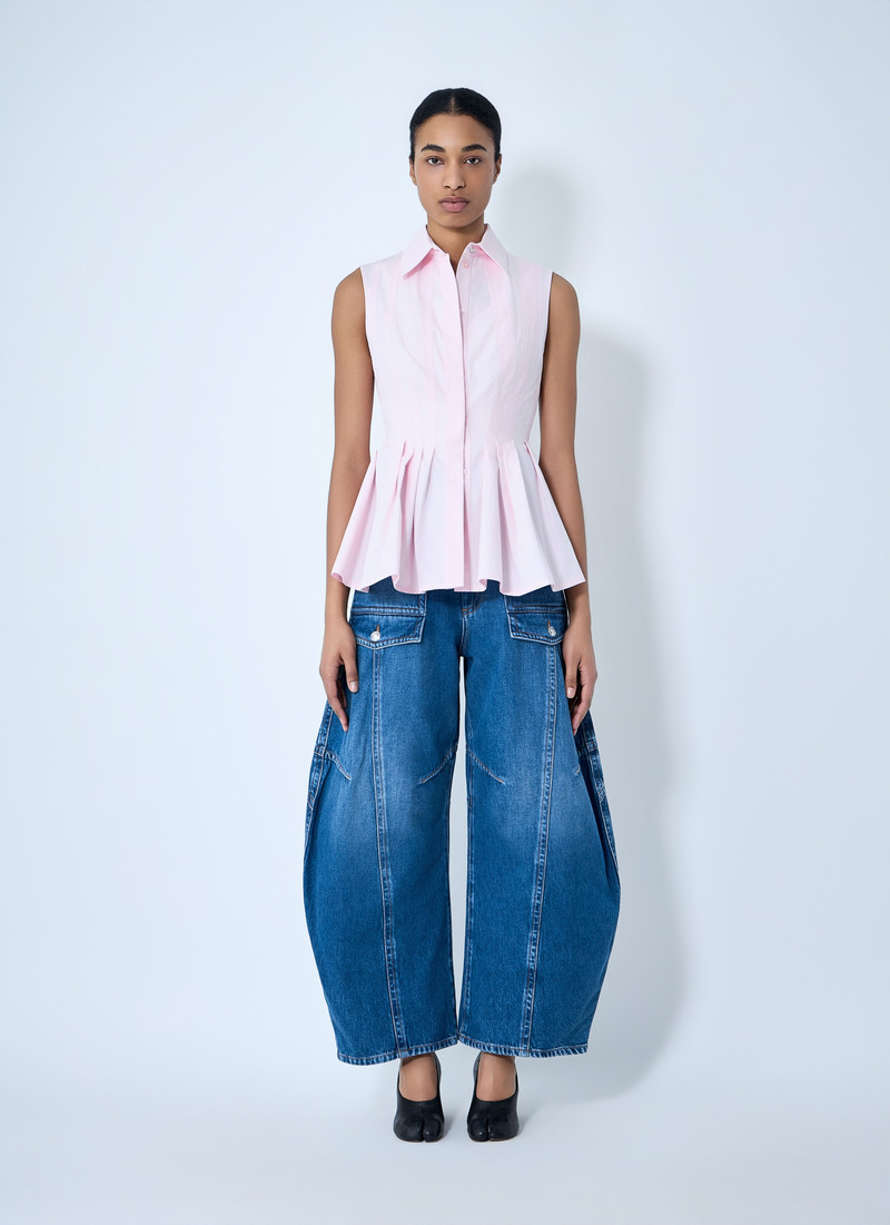 Sportmax Wide-Leg Denim Trousers outlook