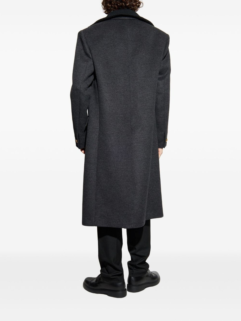 double-breasted buttoned coat 3