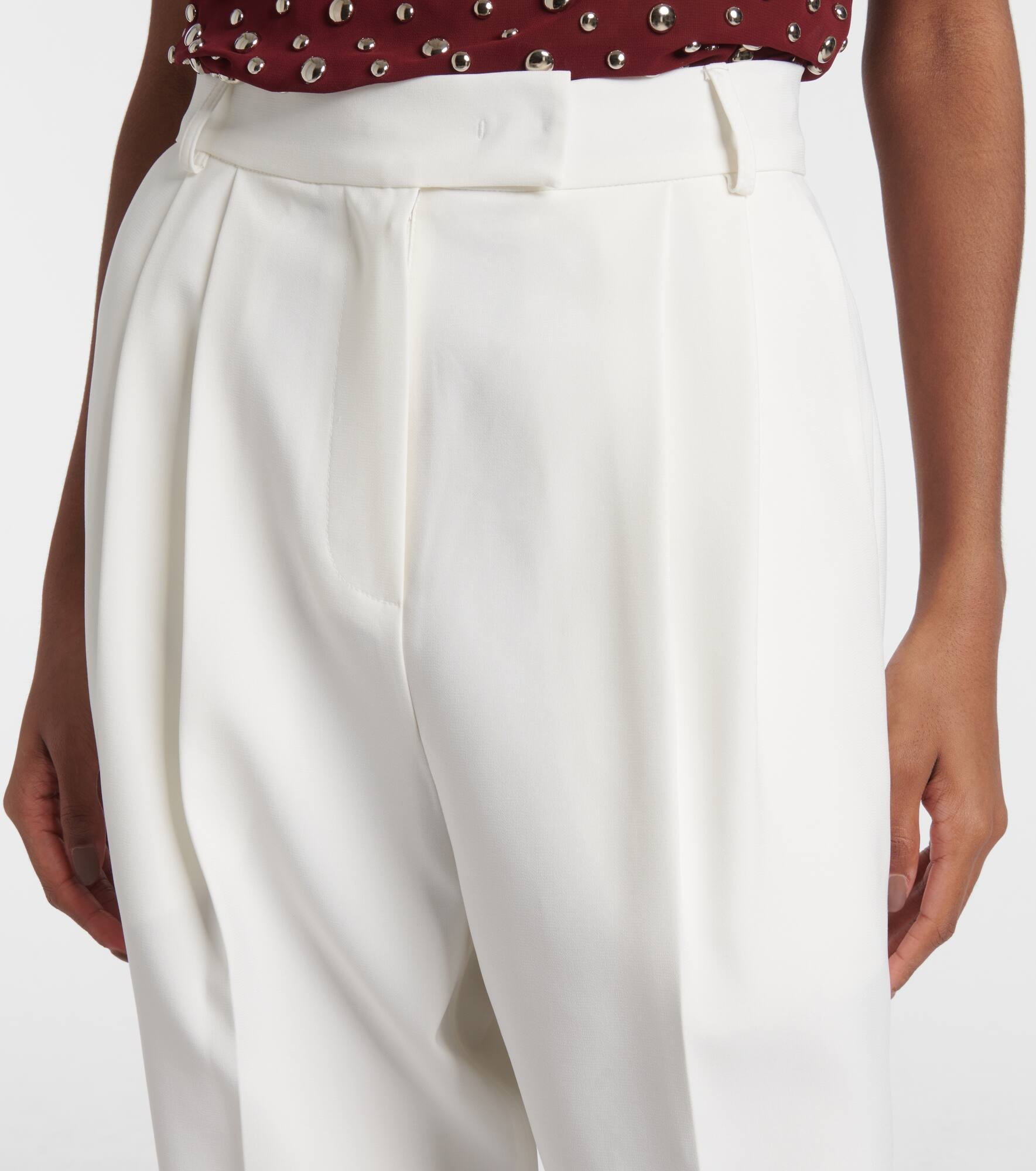 Bea high-rise straight pants - 4