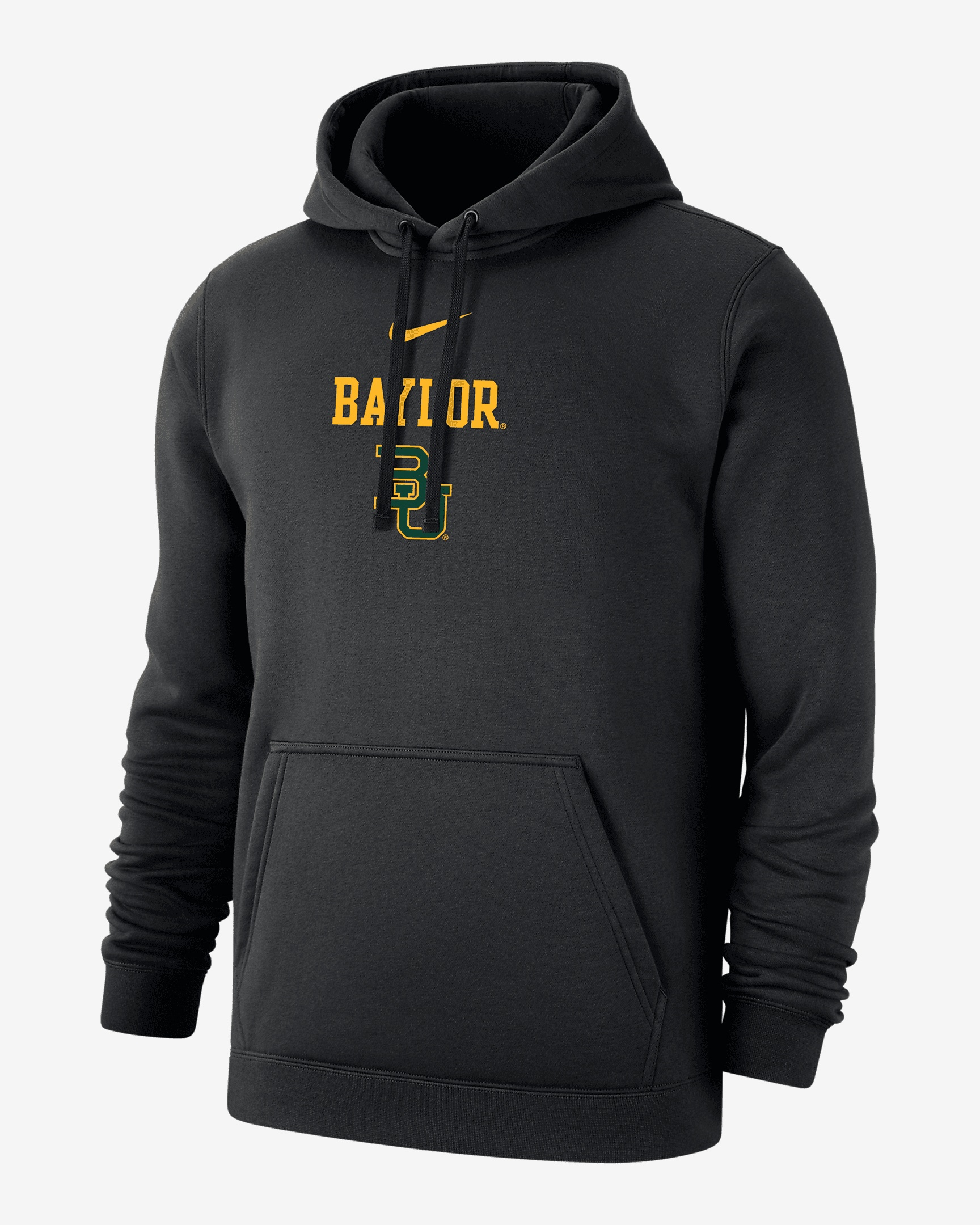 Baylor Club Fleece Nike Men's College Hoodie - 1