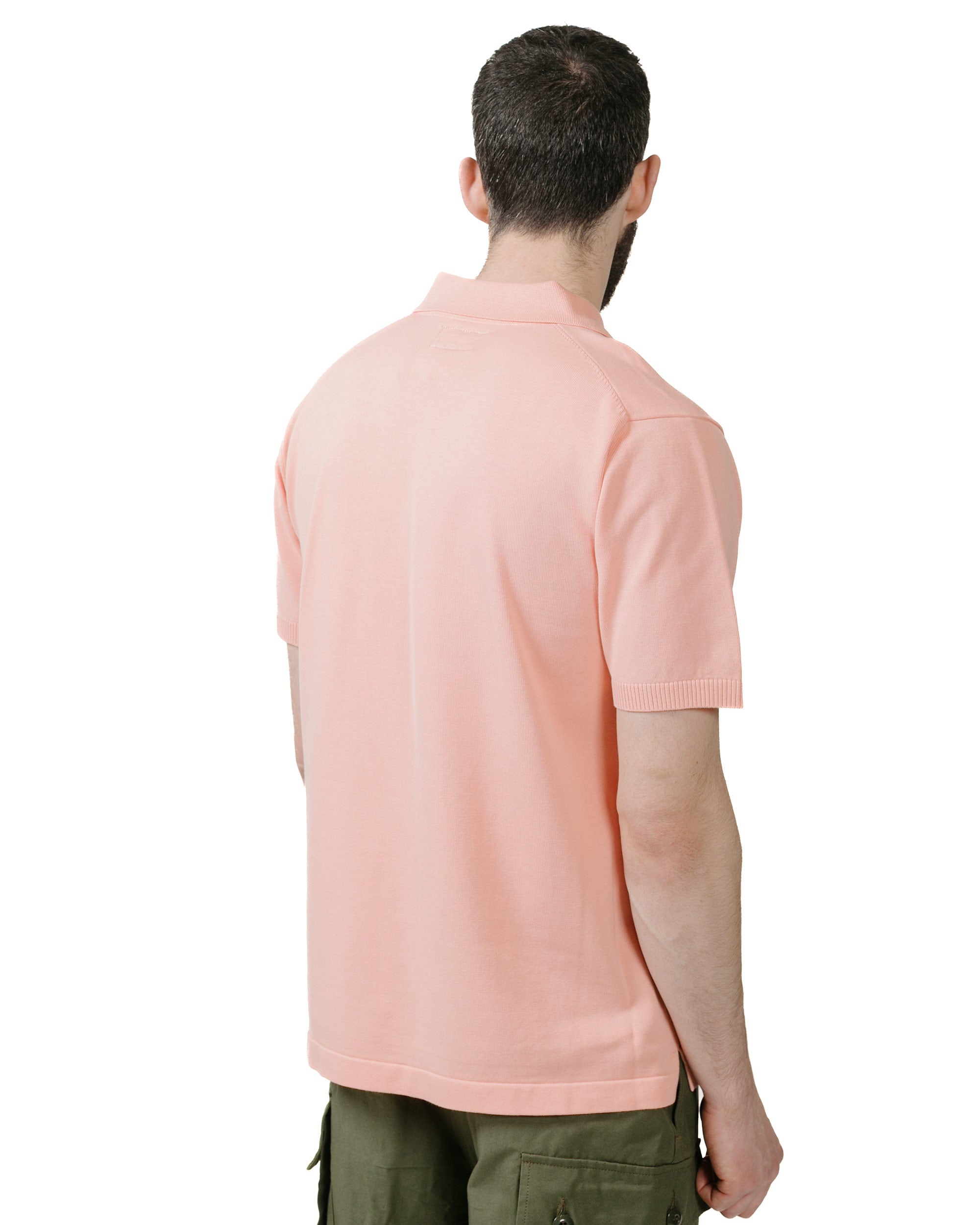 Knit Polo Solid 12G Pink - 3