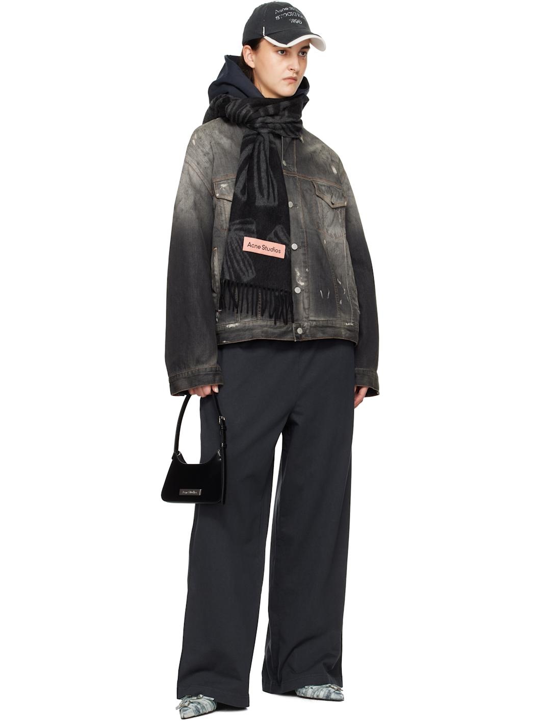 Black Jersey Lounge Pants - 4